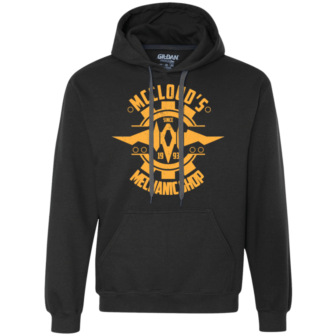 Sweatshirts Black / Small McCloud Mechanic Shop Premium Fleece Hoodie