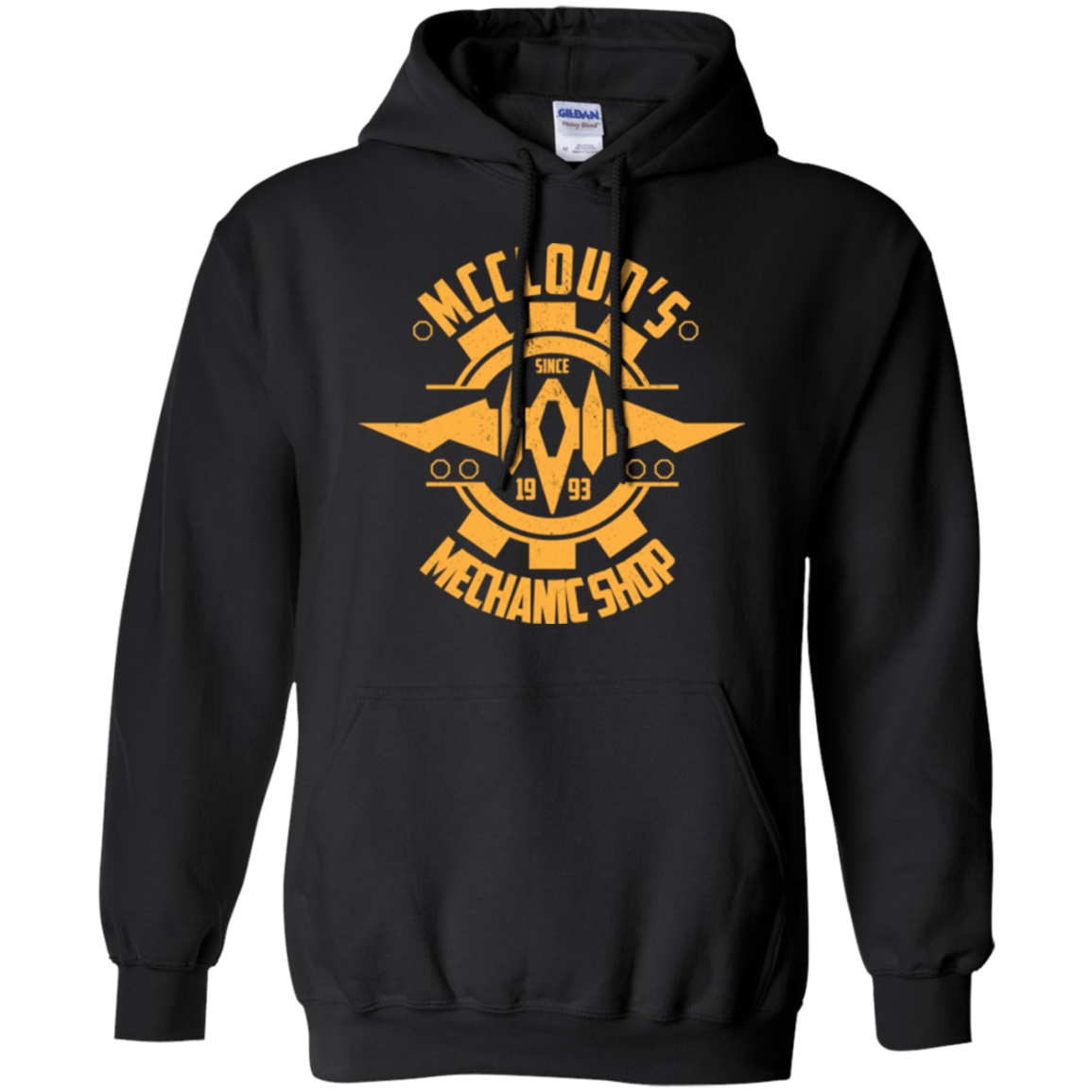 Sweatshirts Black / Small McCloud Mechanic Shop Pullover Hoodie