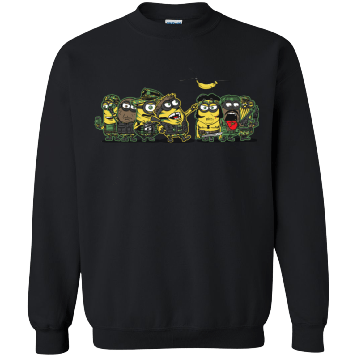Sweatshirts Black / Small Meat Grinder Platoon Crewneck Sweatshirt