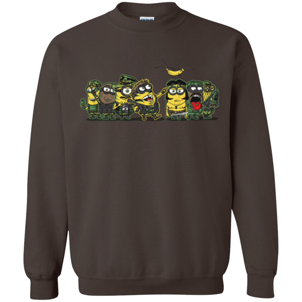 Sweatshirts Dark Chocolate / Small Meat Grinder Platoon Crewneck Sweatshirt