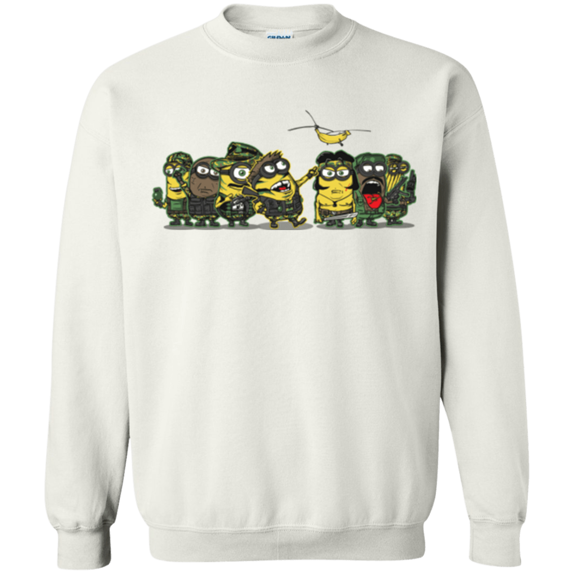 Sweatshirts White / Small Meat Grinder Platoon Crewneck Sweatshirt