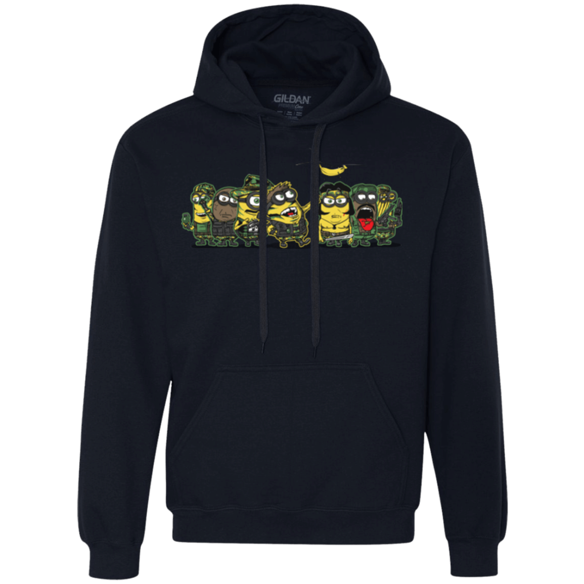 Sweatshirts Navy / Small Meat Grinder Platoon Premium Fleece Hoodie