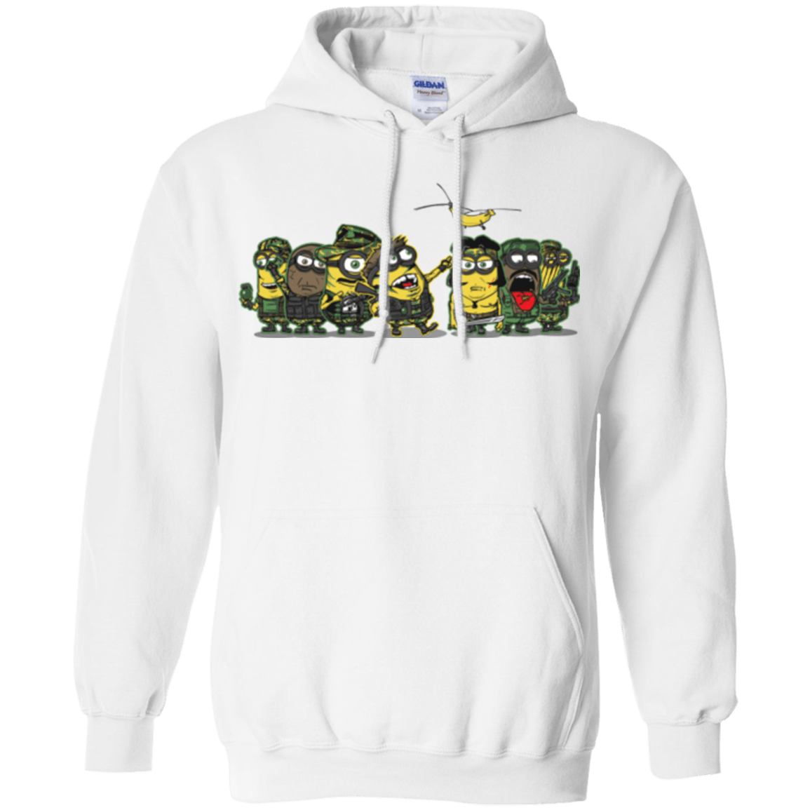 Sweatshirts White / Small Meat Grinder Platoon Pullover Hoodie
