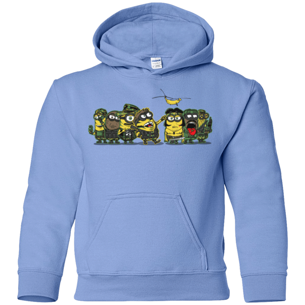 Sweatshirts Carolina Blue / YS Meat Grinder Platoon Youth Hoodie