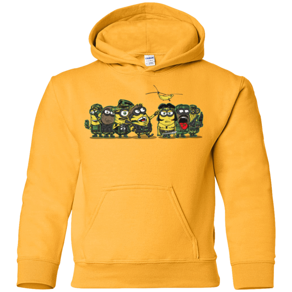 Sweatshirts Gold / YS Meat Grinder Platoon Youth Hoodie