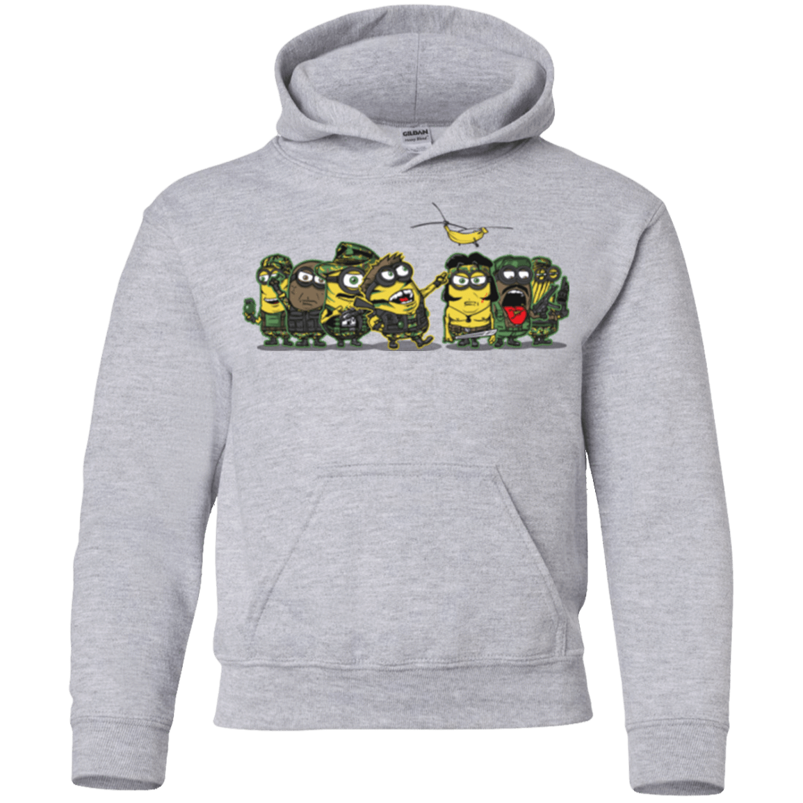 Sweatshirts Sport Grey / YS Meat Grinder Platoon Youth Hoodie