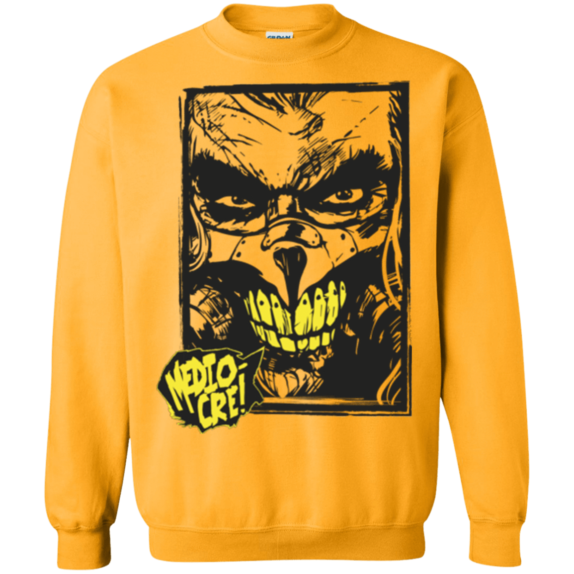 Sweatshirts Gold / Small Mediocre Crewneck Sweatshirt