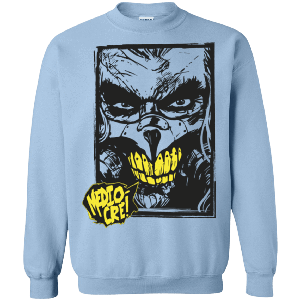 Sweatshirts Light Blue / Small Mediocre Crewneck Sweatshirt