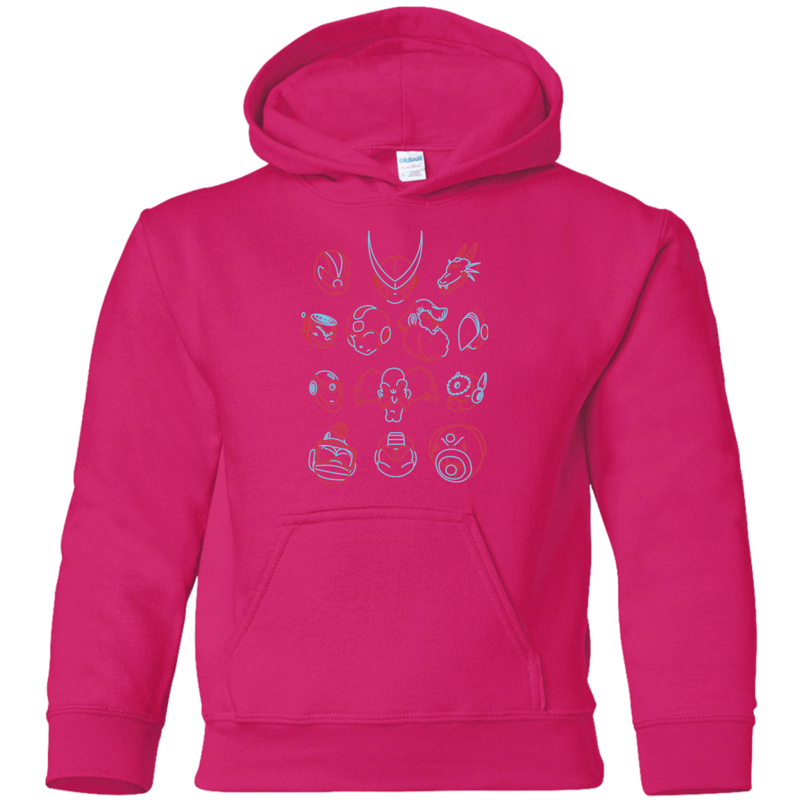 MEGA HEADS 2 Youth Hoodie