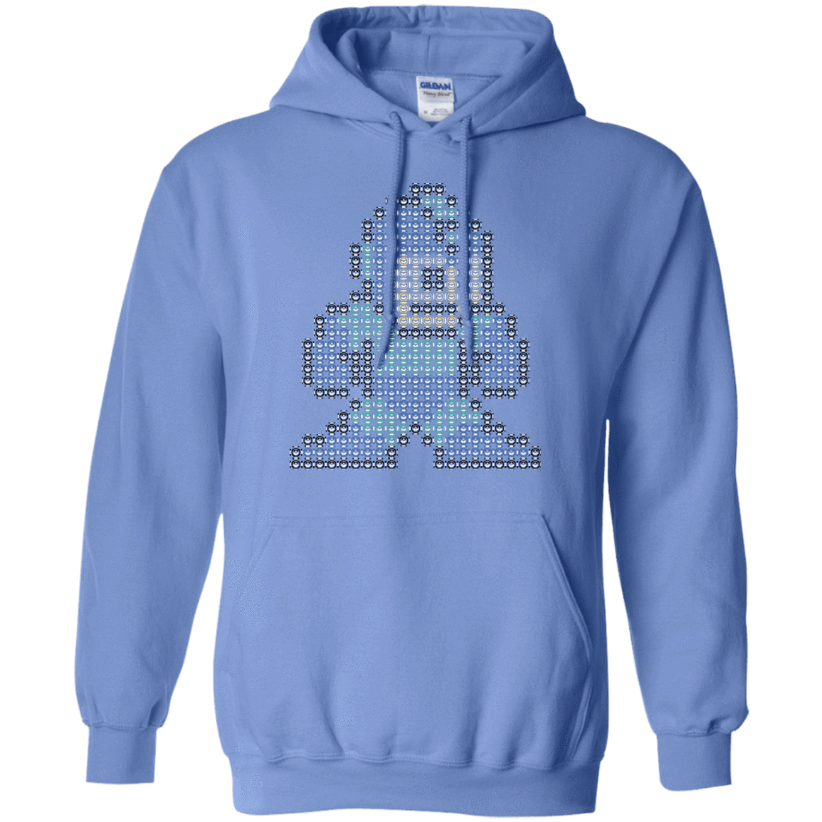 Sweatshirts Carolina Blue / S Mega Pixel Pullover Hoodie