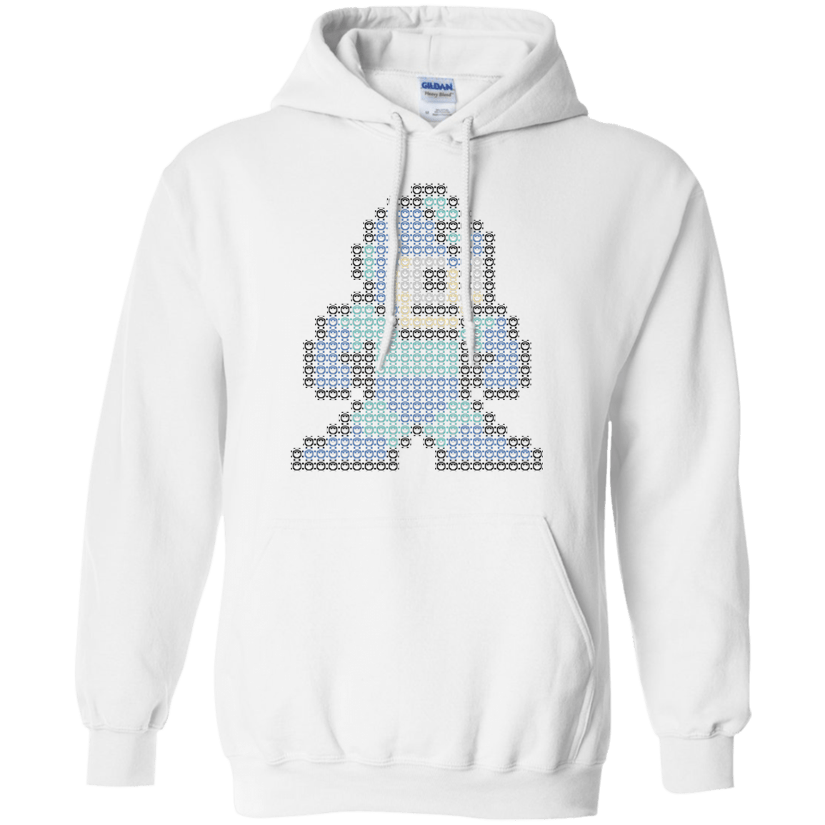 Sweatshirts White / S Mega Pixel Pullover Hoodie