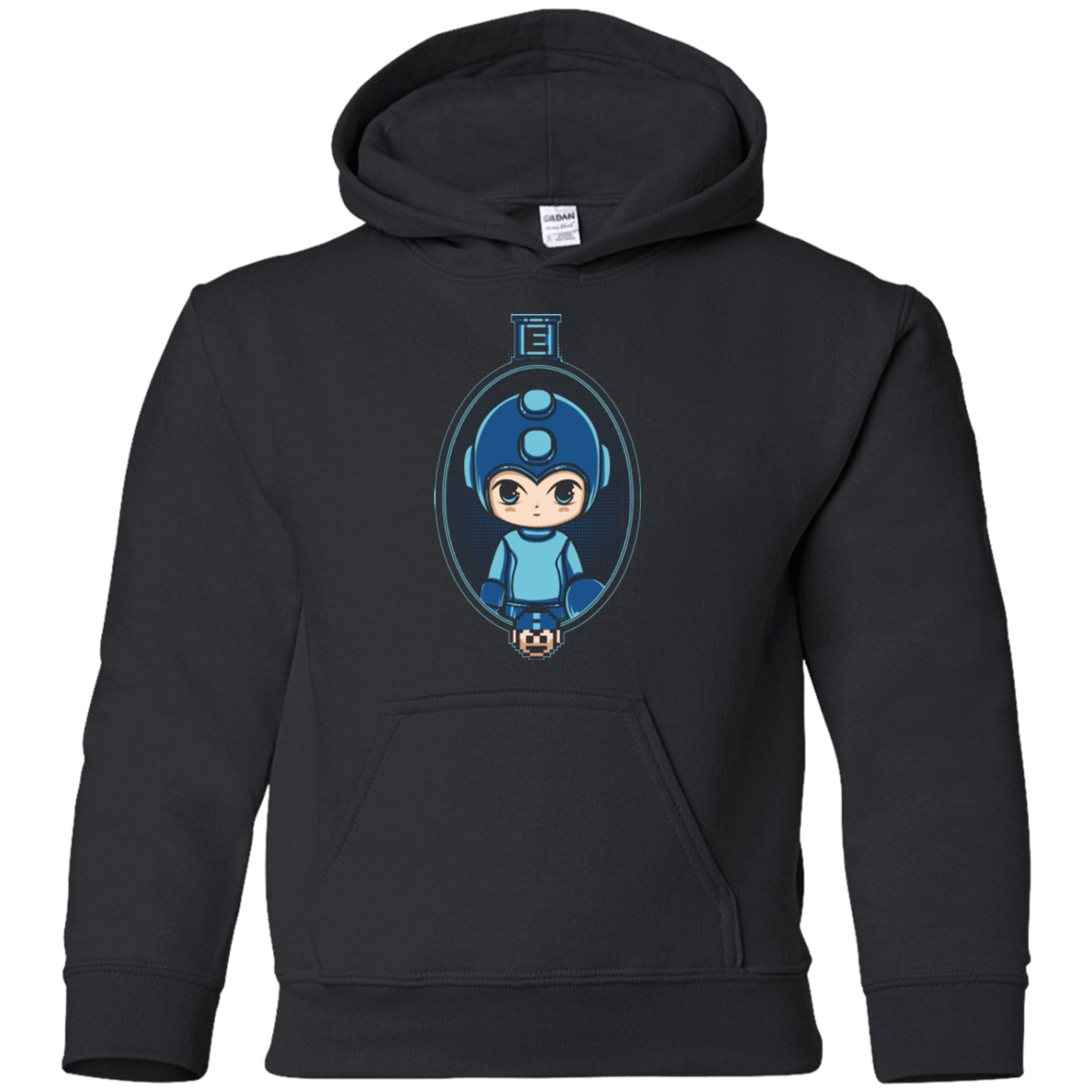 Sweatshirts Black / YS Mega Portrait Youth Hoodie