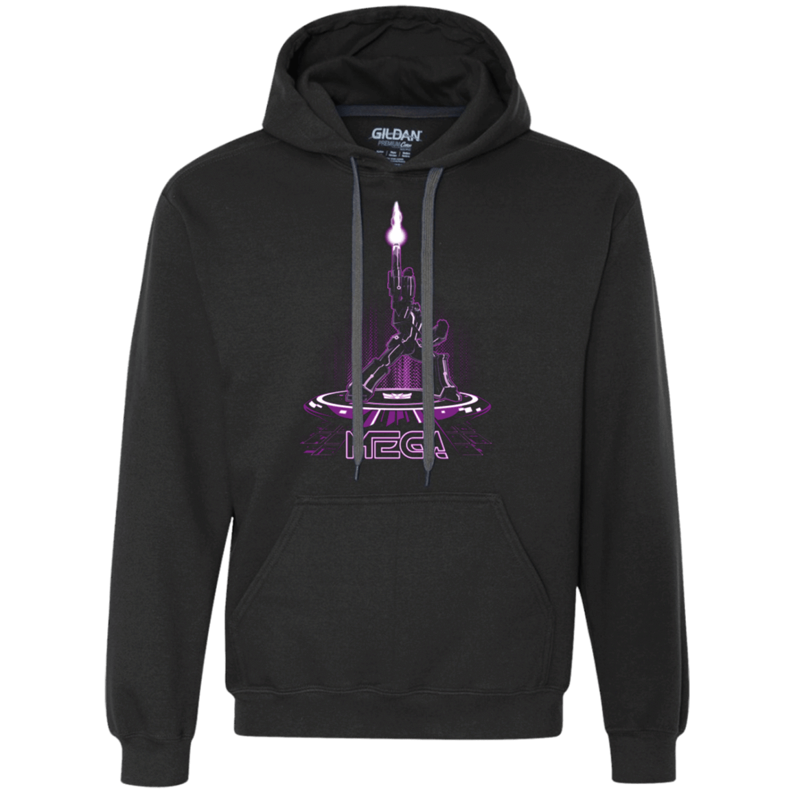 Sweatshirts Black / Small MEGA (Tron) Premium Fleece Hoodie