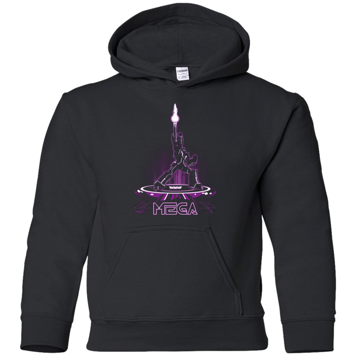 Sweatshirts Black / YS MEGA (Tron) Youth Hoodie