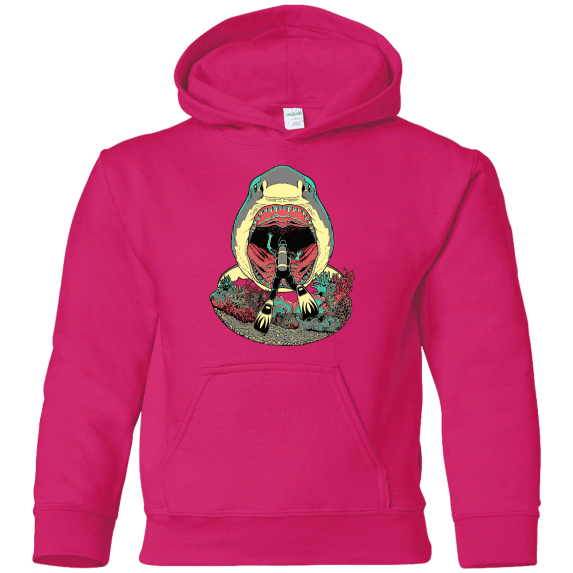 Sweatshirts Heliconia / YS Megalodoom Youth Hoodie