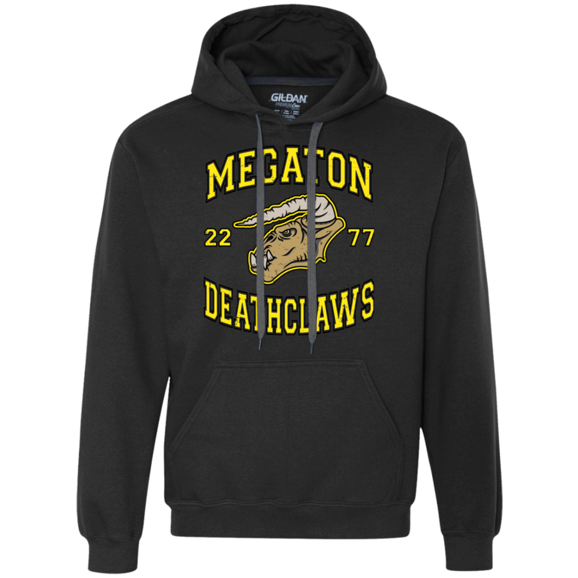 Sweatshirts Black / Small Megaton Deathclaws Premium Fleece Hoodie
