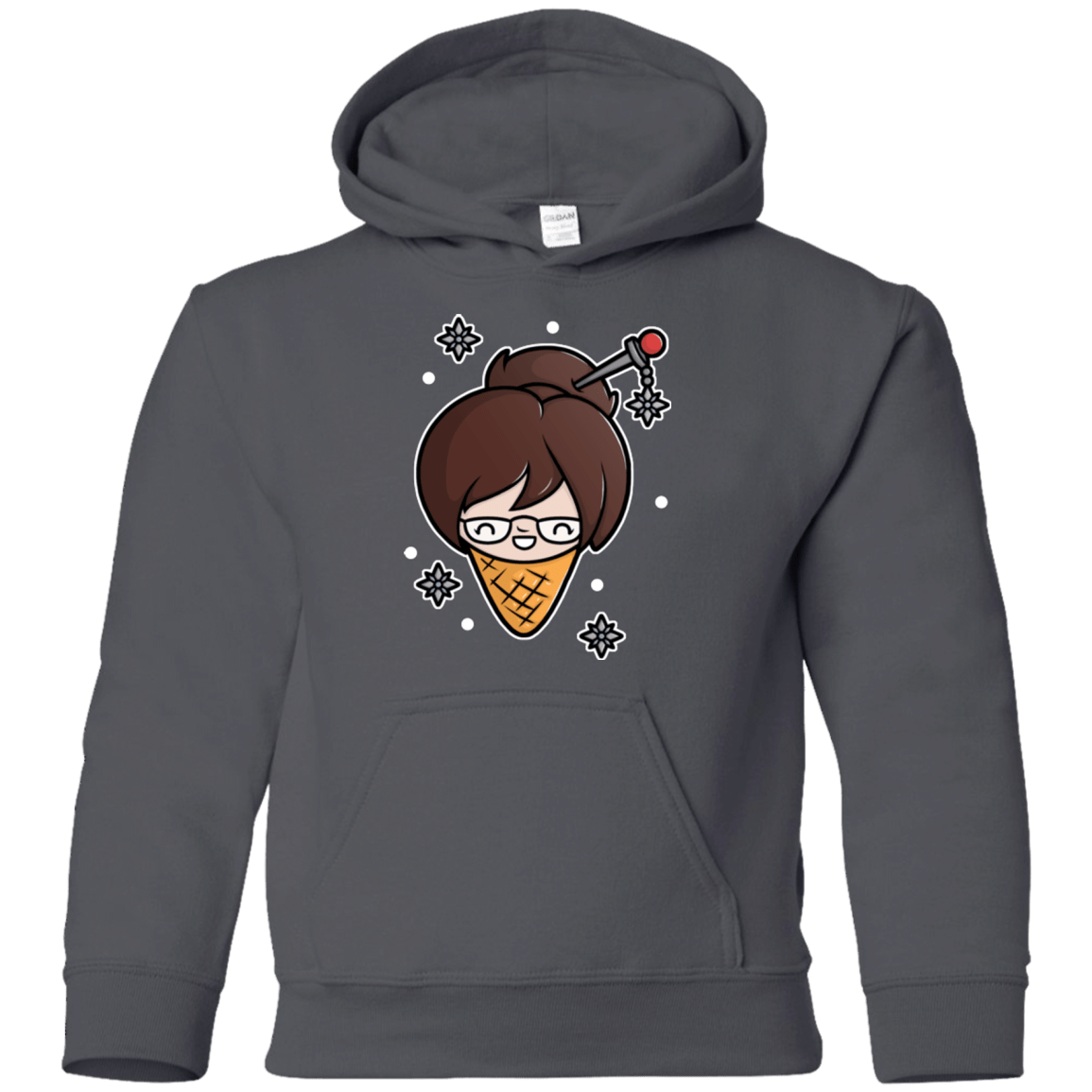 Sweatshirts Charcoal / YS Mei Cone Youth Hoodie