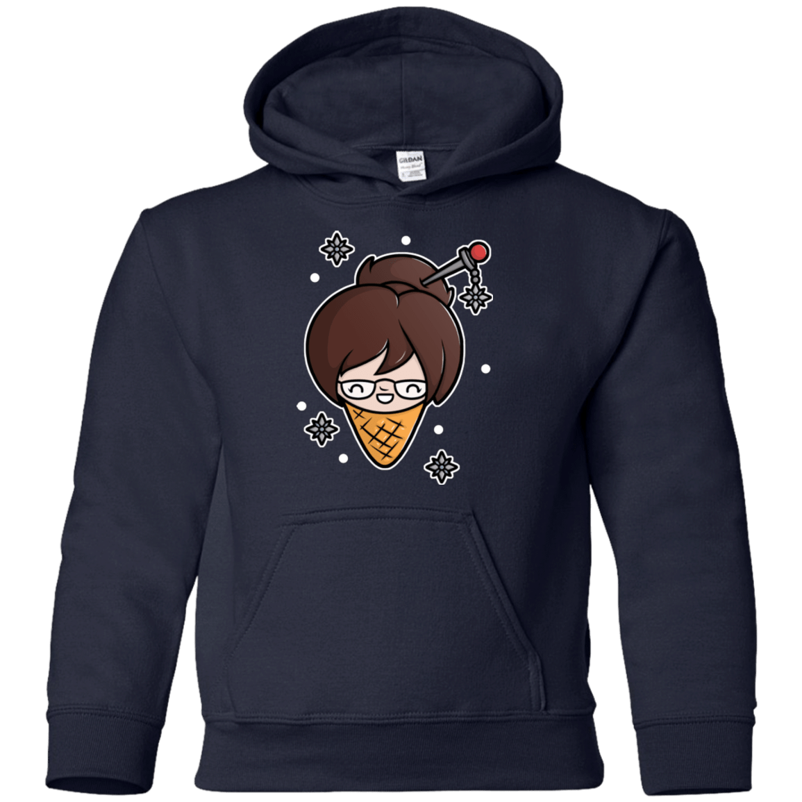 Sweatshirts Navy / YS Mei Cone Youth Hoodie