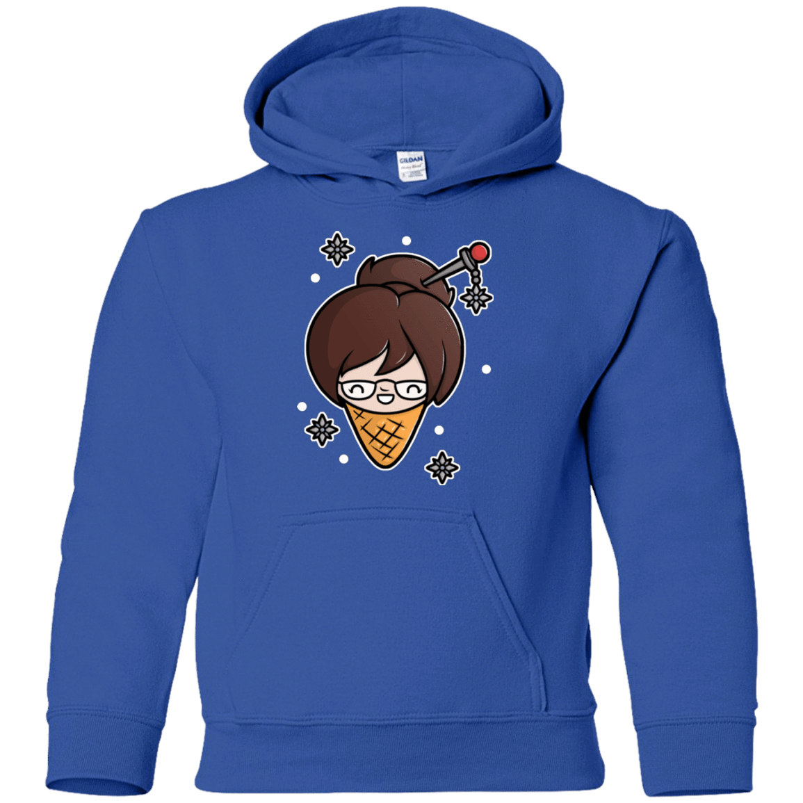 Sweatshirts Royal / YS Mei Cone Youth Hoodie