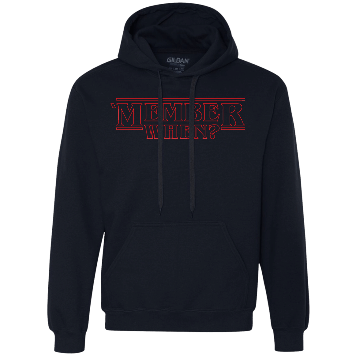 Sweatshirts Navy / Small Member When Premium Fleece Hoodie
