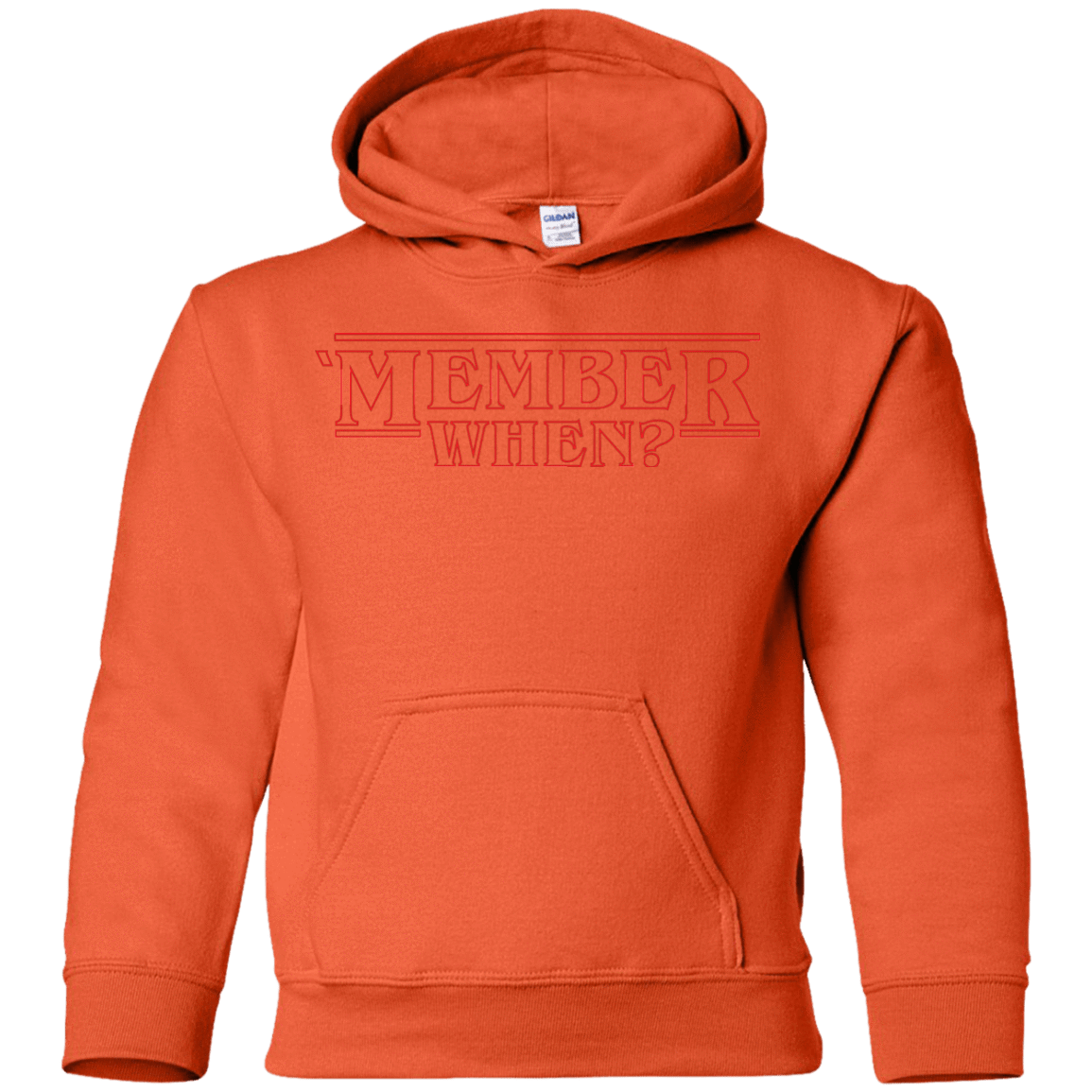 Sweatshirts Orange / YS Member When Youth Hoodie
