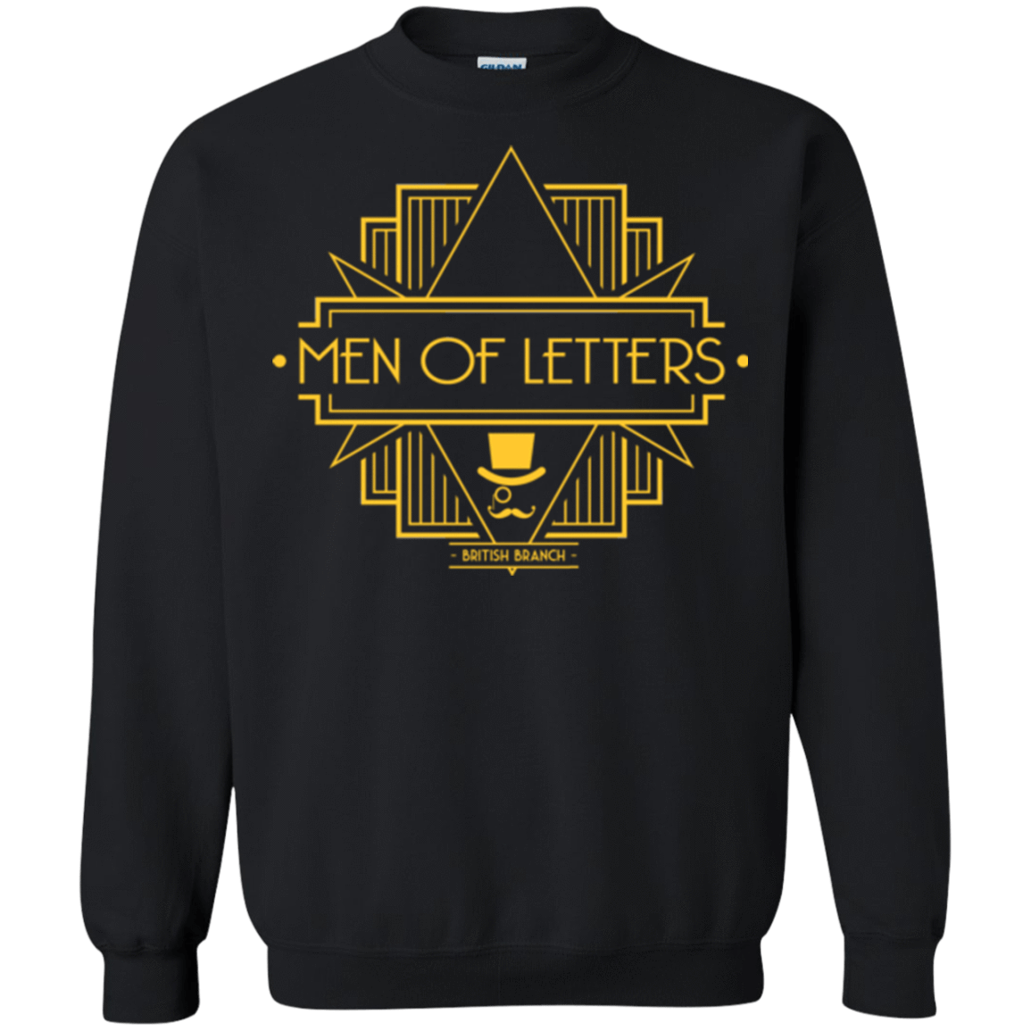 Sweatshirts Black / Small Men Of Letters British Branch Crewneck Sweatshirt