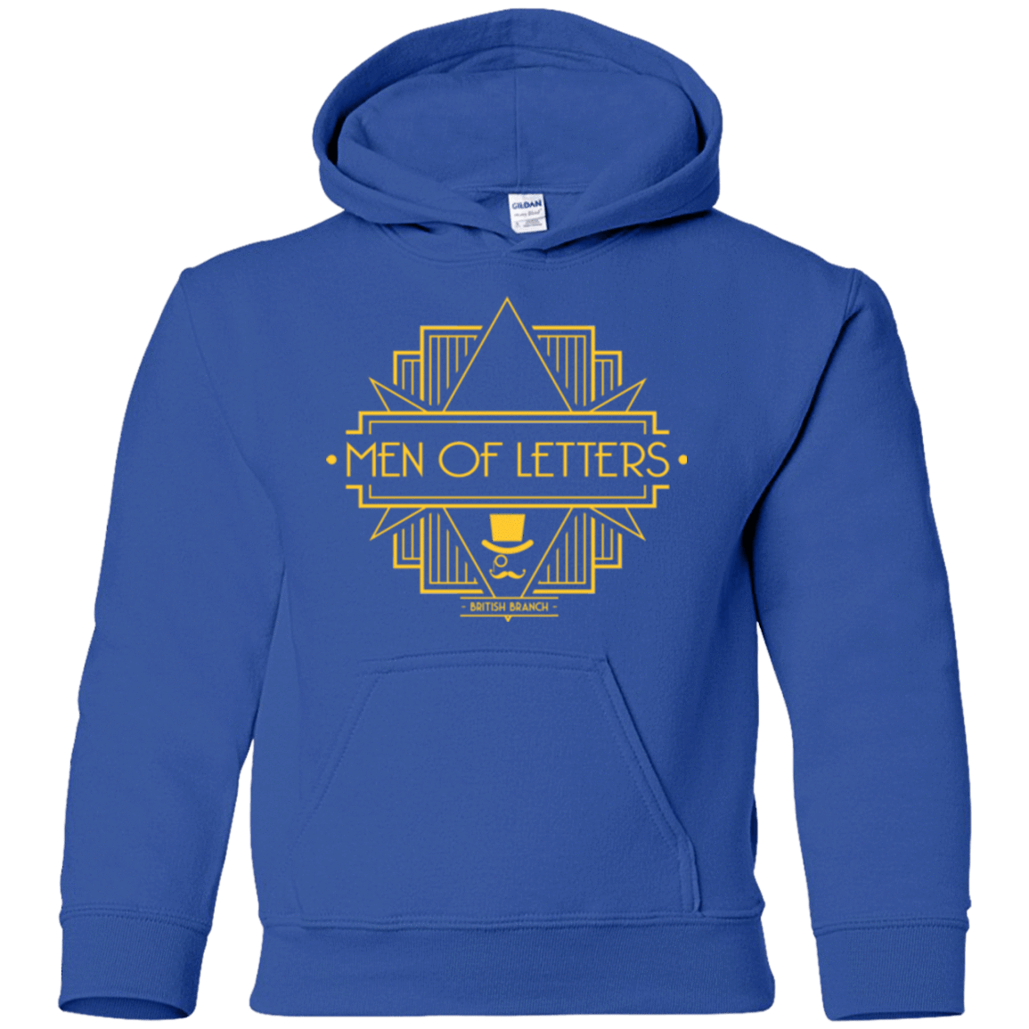 Sweatshirts Royal / YS Men Of Letters British Branch Youth Hoodie