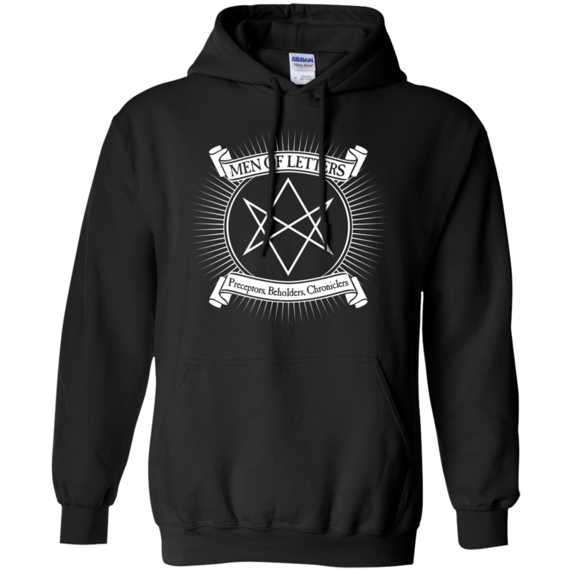 Sweatshirts Black / S Men of Letters Pullover Hoodie