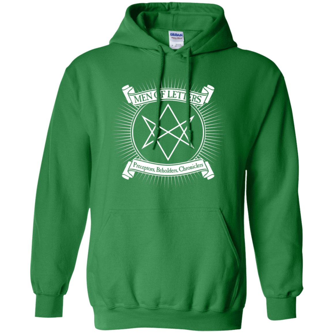 Sweatshirts Irish Green / S Men of Letters Pullover Hoodie