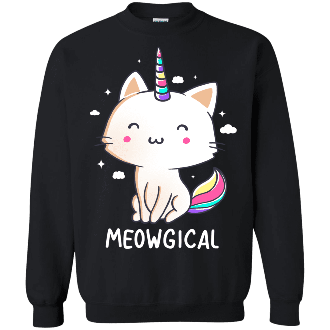 Sweatshirts Black / S Meowgical Crewneck Sweatshirt