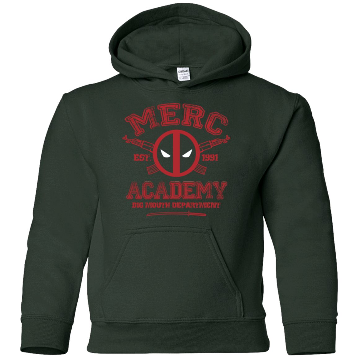 Sweatshirts Forest Green / YS Merc Academy Youth Hoodie