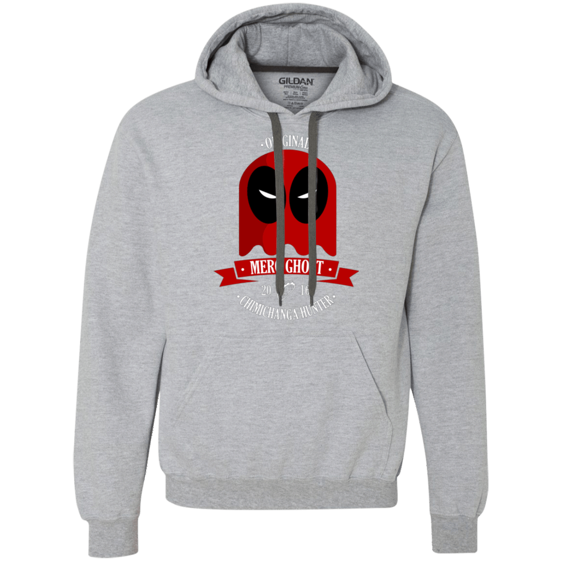 Sweatshirts Sport Grey / Small Merc Ghost Full Premium Fleece Hoodie