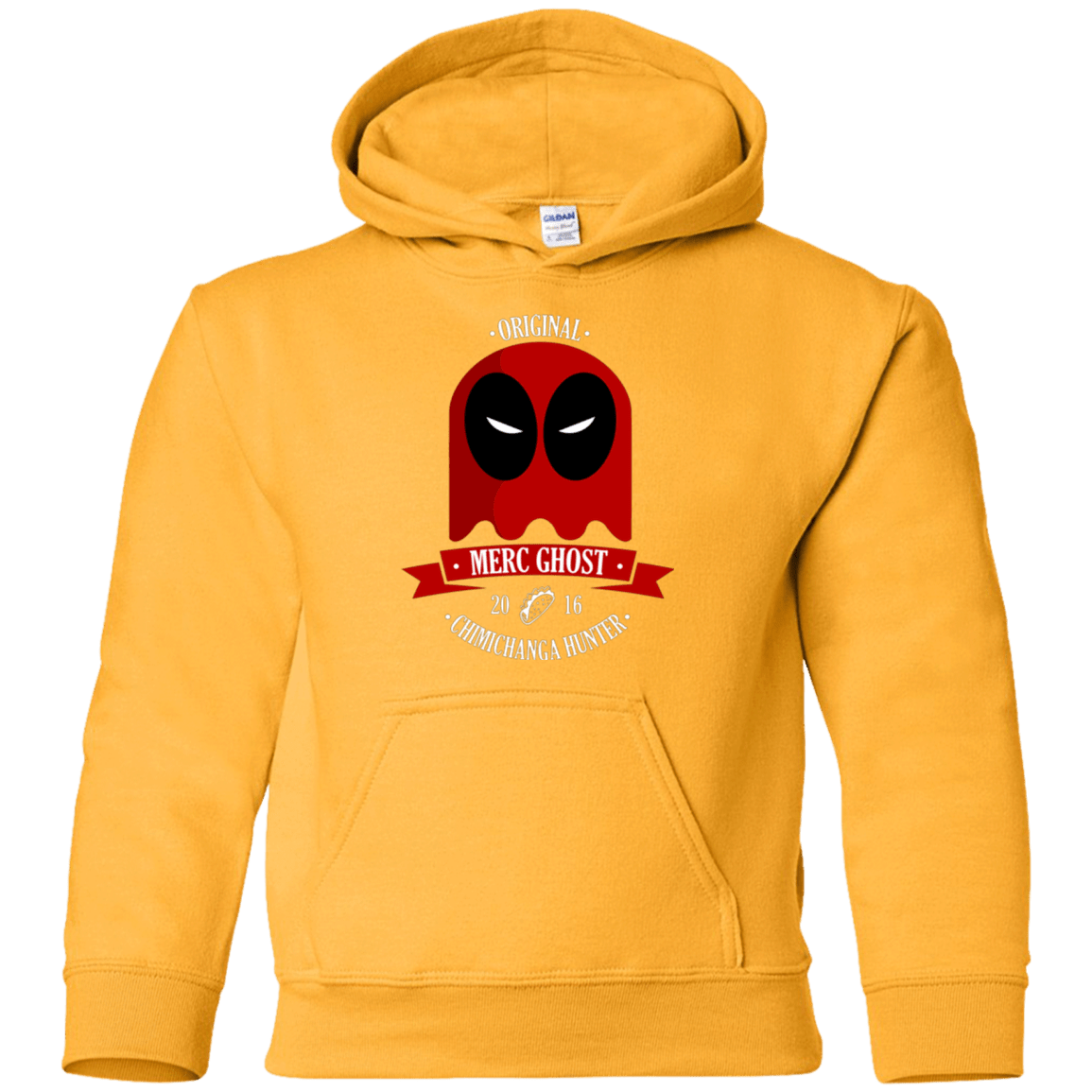Sweatshirts Gold / YS Merc Ghost Full Youth Hoodie