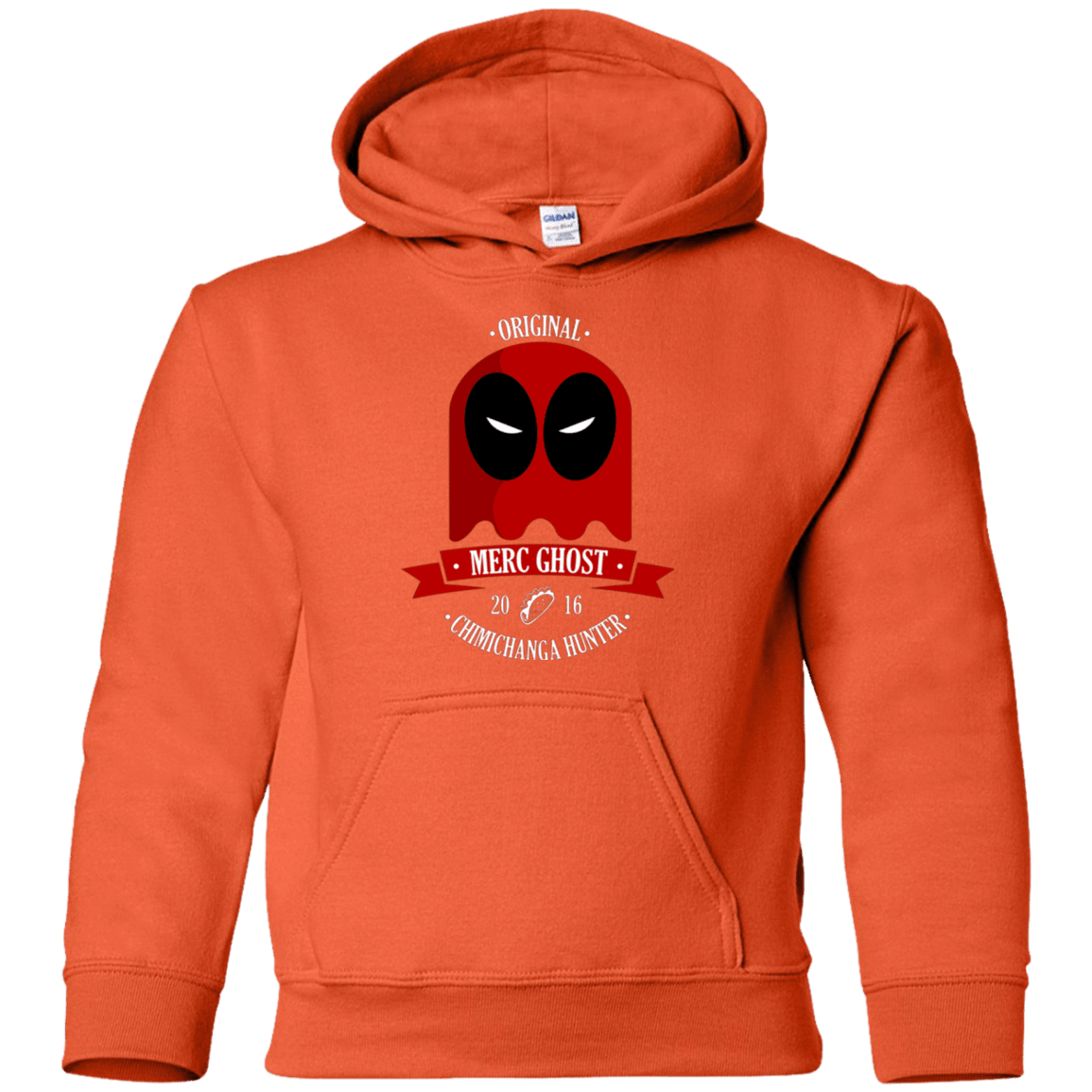 Sweatshirts Orange / YS Merc Ghost Full Youth Hoodie