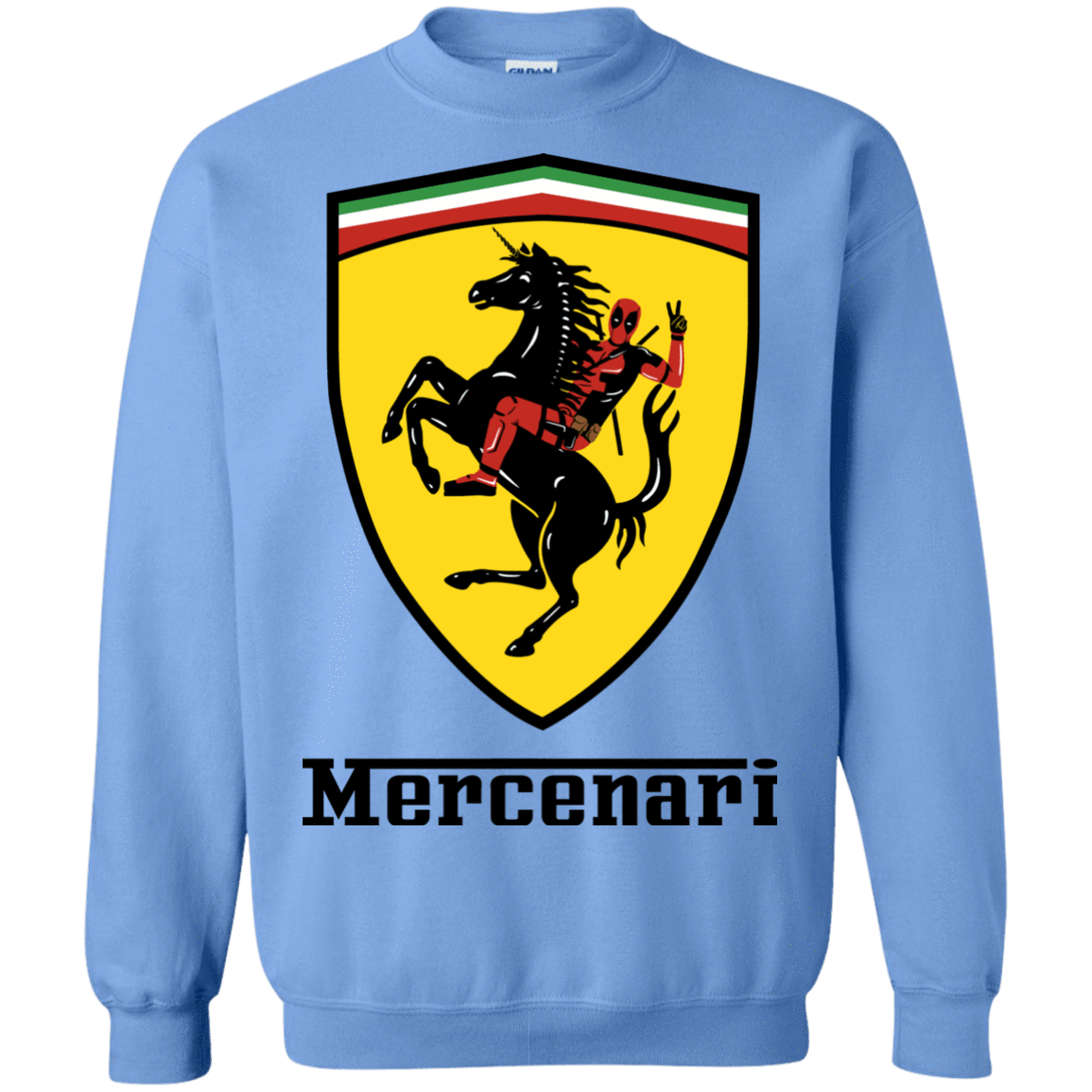 Sweatshirts Carolina Blue / S Mercenari Crewneck Sweatshirt