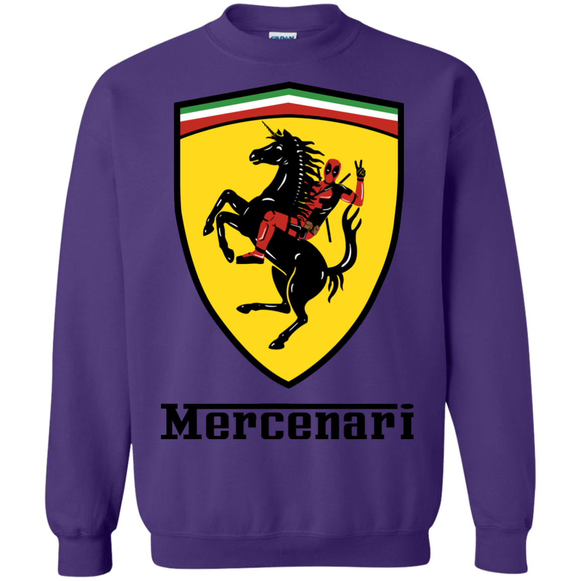 Sweatshirts Purple / S Mercenari Crewneck Sweatshirt