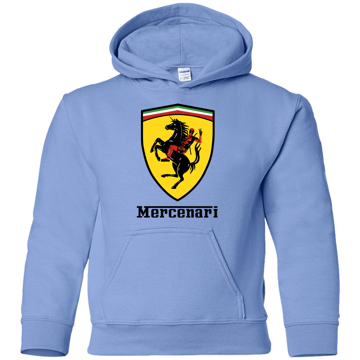 Sweatshirts Carolina Blue / YS Mercenari Youth Hoodie