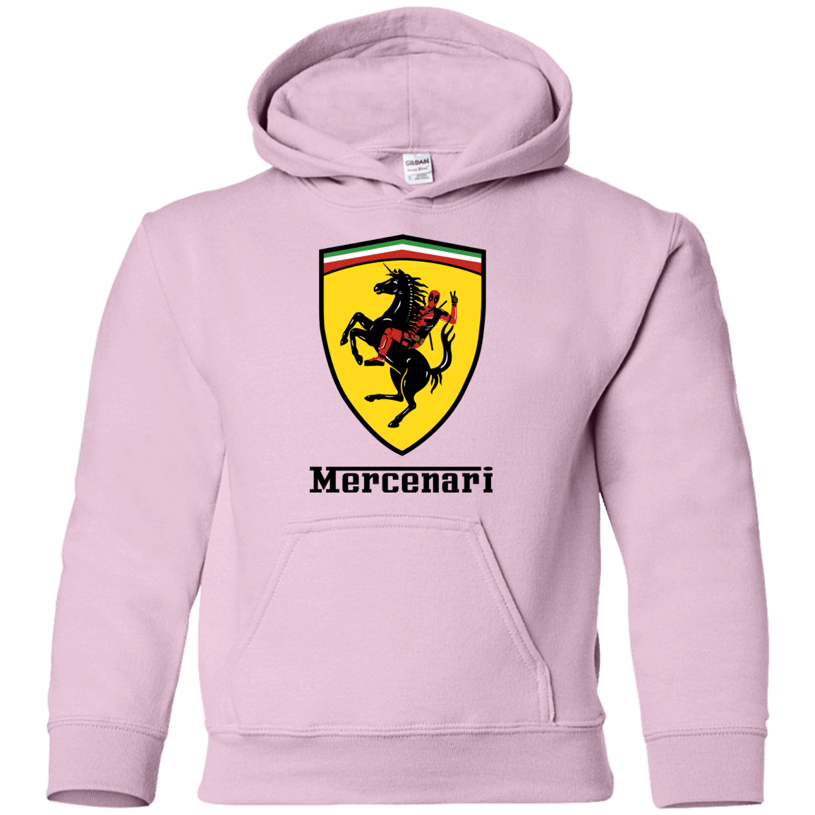 Sweatshirts Light Pink / YS Mercenari Youth Hoodie
