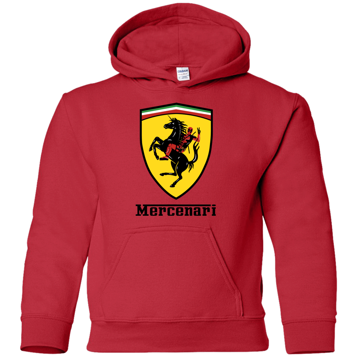 Sweatshirts Red / YS Mercenari Youth Hoodie