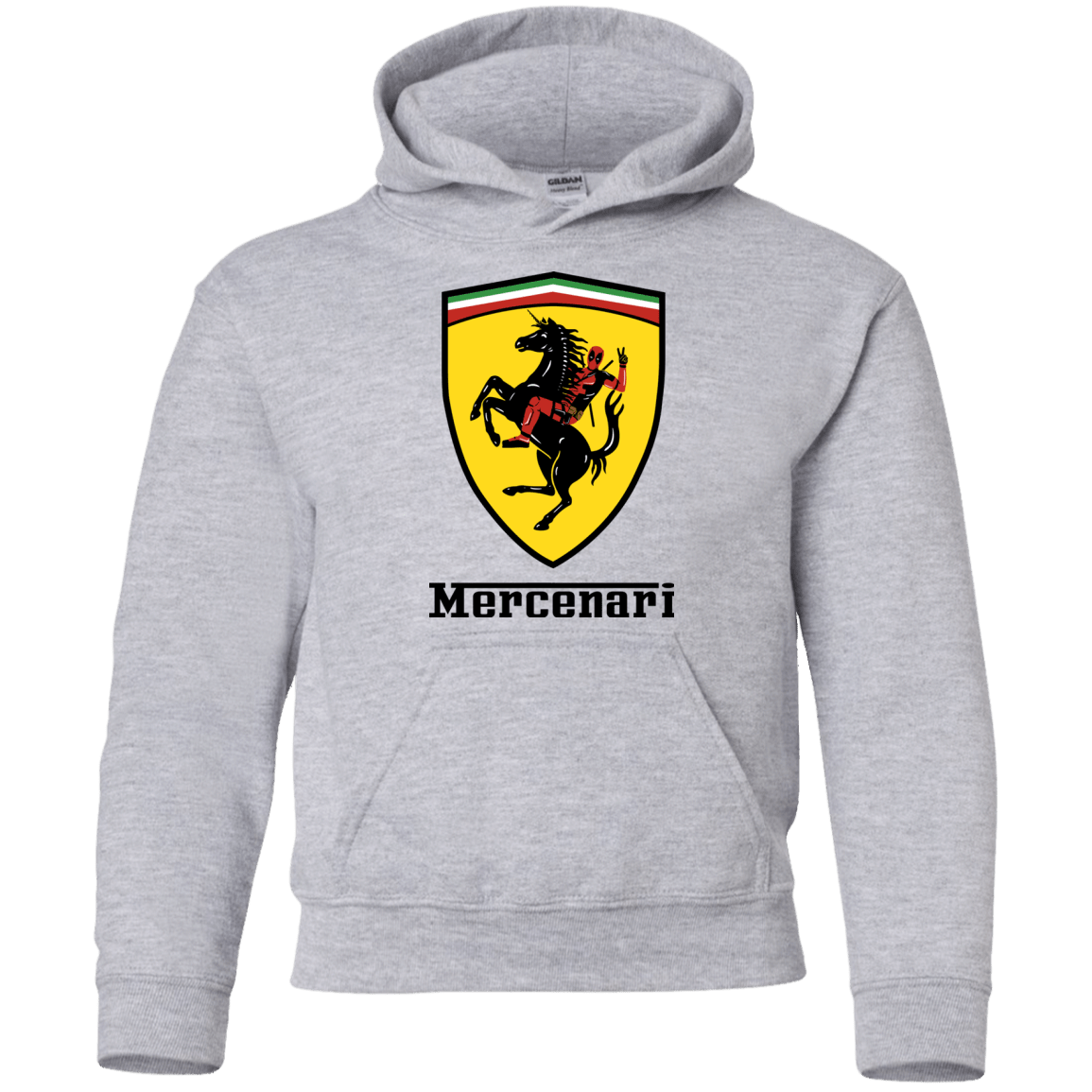 Sweatshirts Sport Grey / YS Mercenari Youth Hoodie