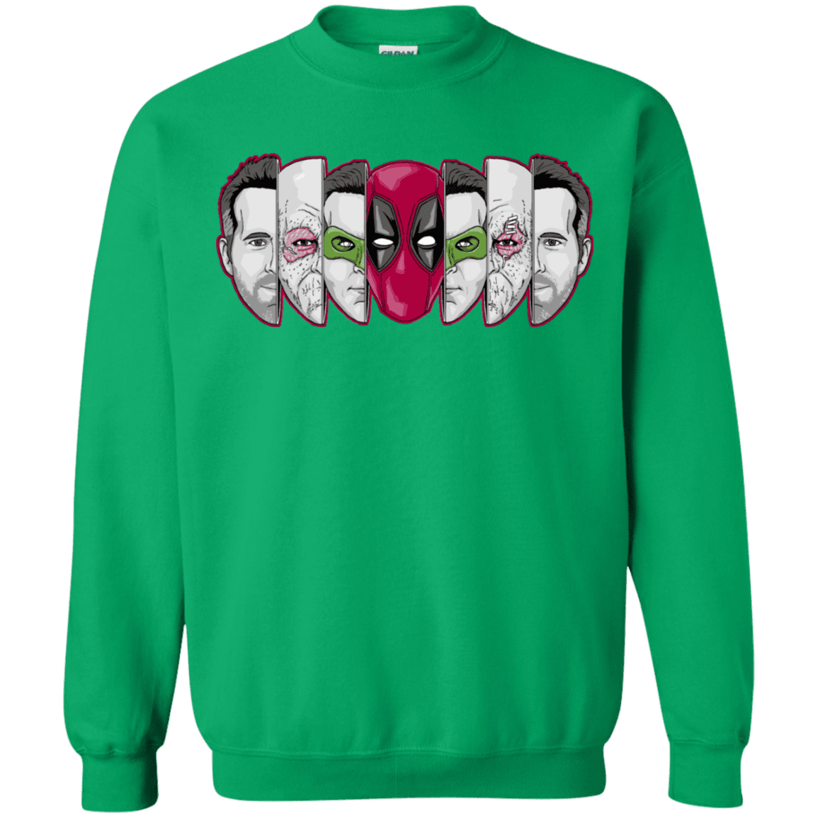 Sweatshirts Irish Green / S Mercenary Faces Crewneck Sweatshirt