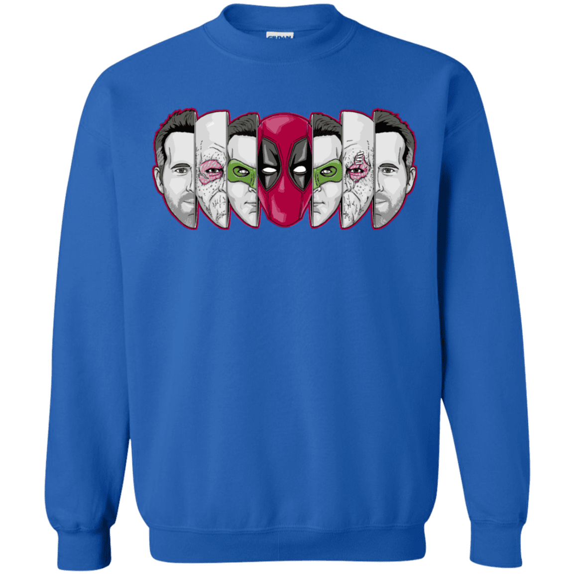 Sweatshirts Royal / S Mercenary Faces Crewneck Sweatshirt