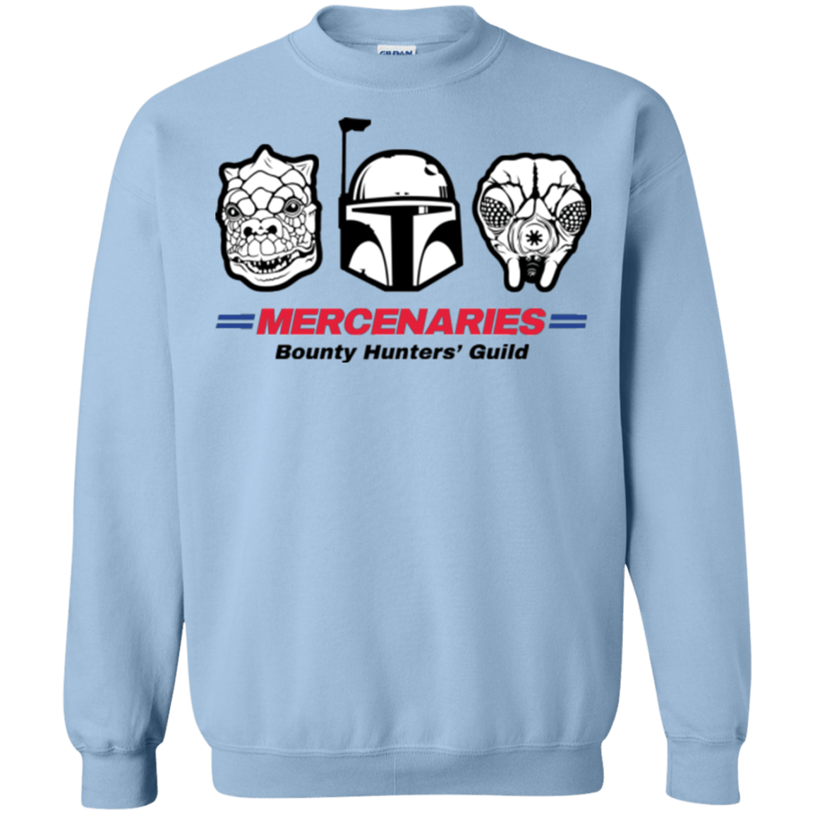 Sweatshirts Light Blue / Small Mercs Crewneck Sweatshirt