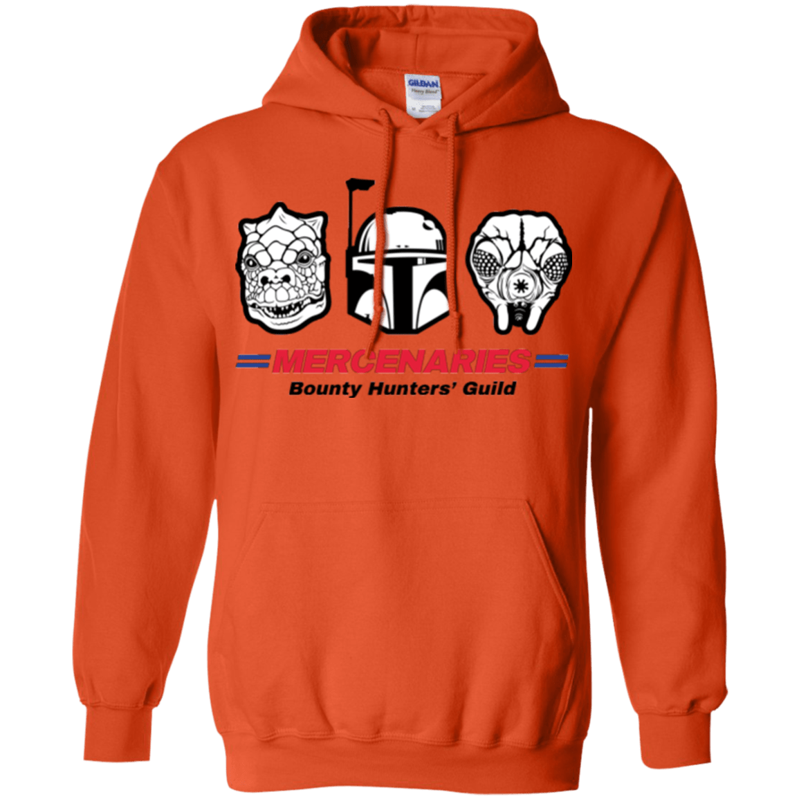 Sweatshirts Orange / Small Mercs Pullover Hoodie