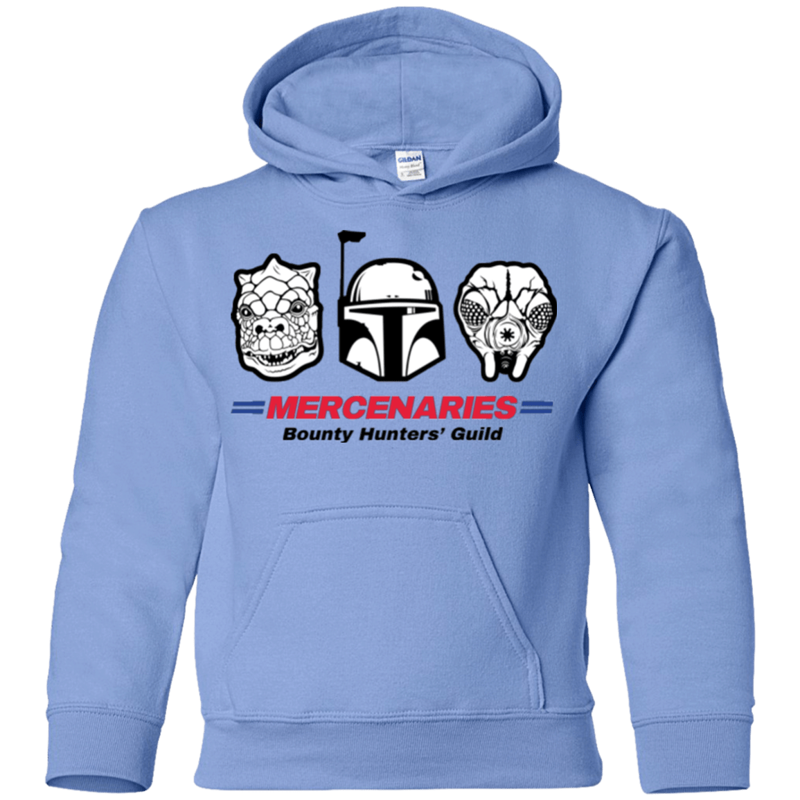 Sweatshirts Carolina Blue / YS Mercs Youth Hoodie