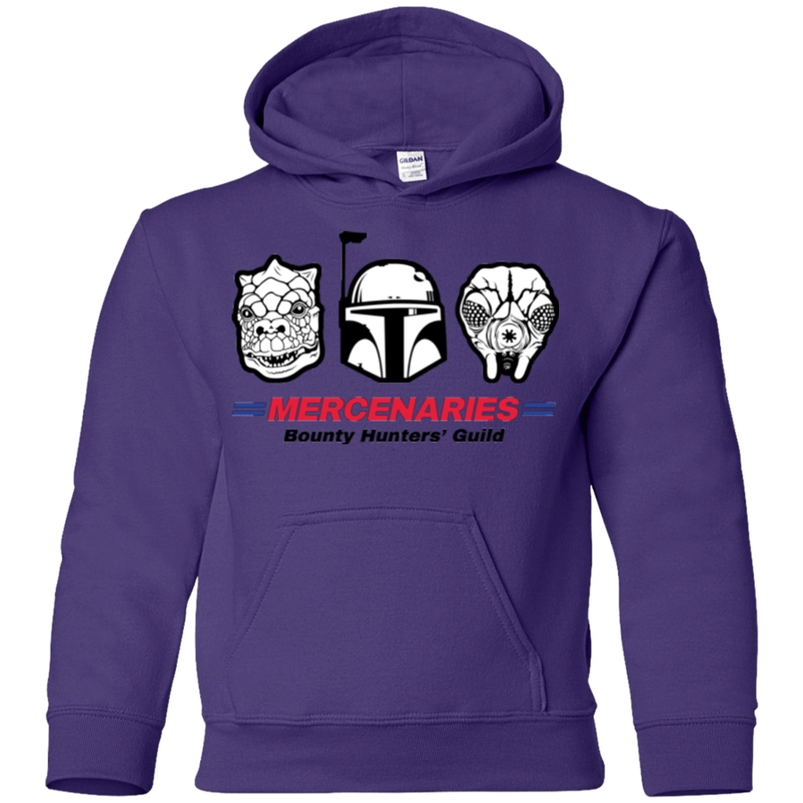 Sweatshirts Purple / YS Mercs Youth Hoodie