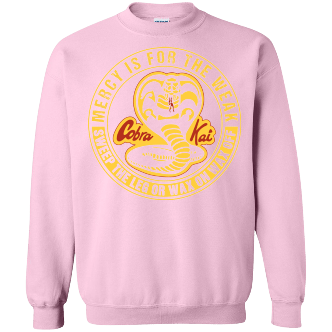 Sweatshirts Light Pink / Small Mercy Is For The Weak Crewneck Sweatshirt
