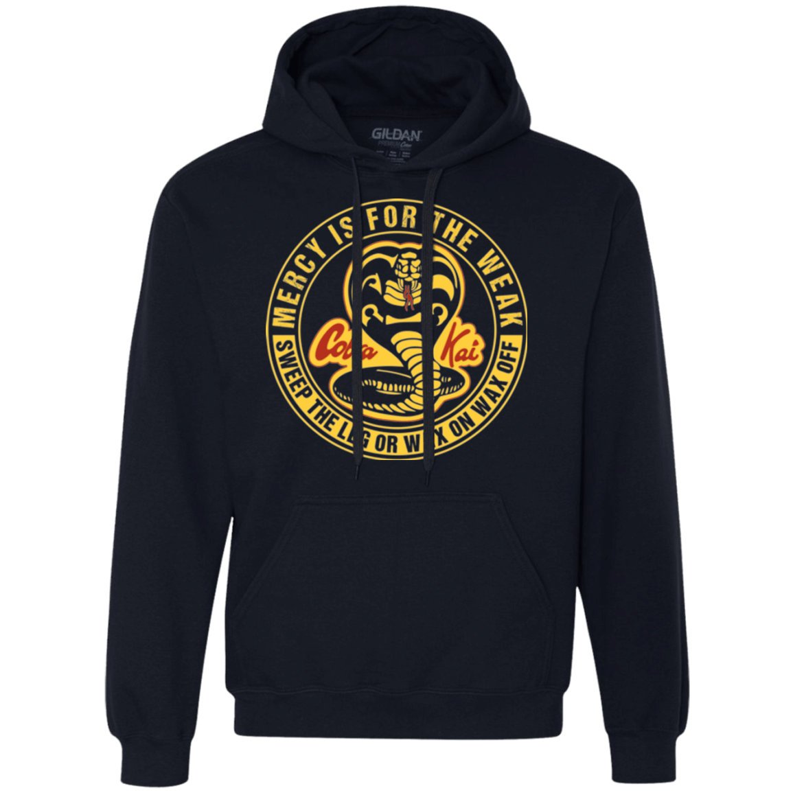 Sweatshirts Navy / Small Mercy Is For The Weak Premium Fleece Hoodie