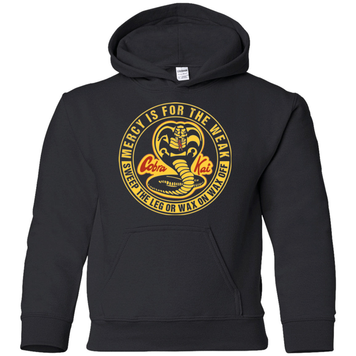 Sweatshirts Black / YS Mercy Is For The Weak Youth Hoodie