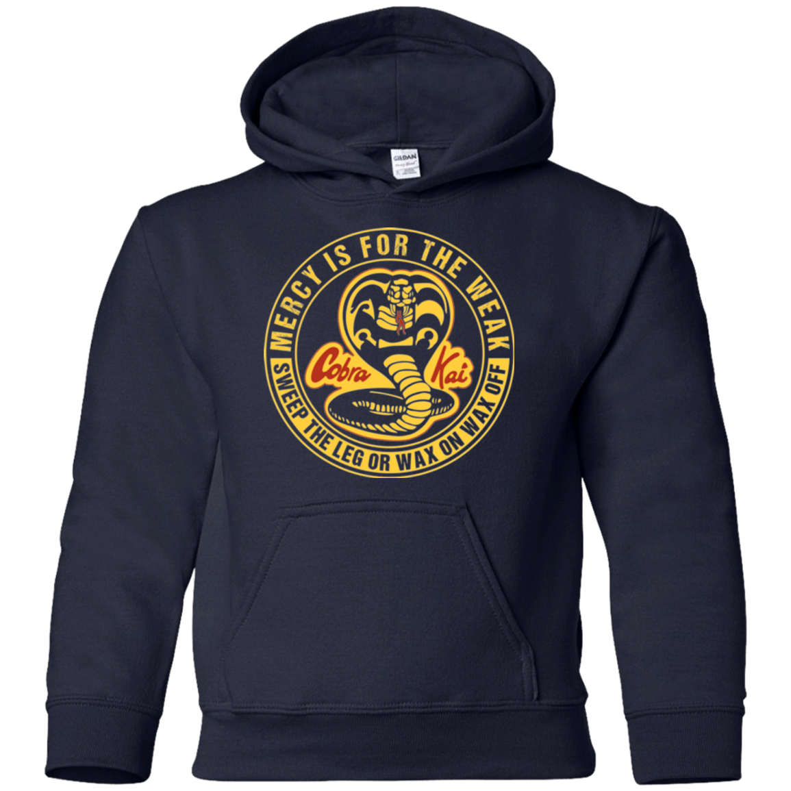 Sweatshirts Navy / YS Mercy Is For The Weak Youth Hoodie